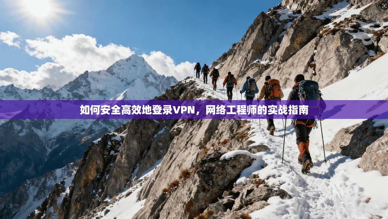 如何安全高效地登录VPN，网络工程师的实战指南