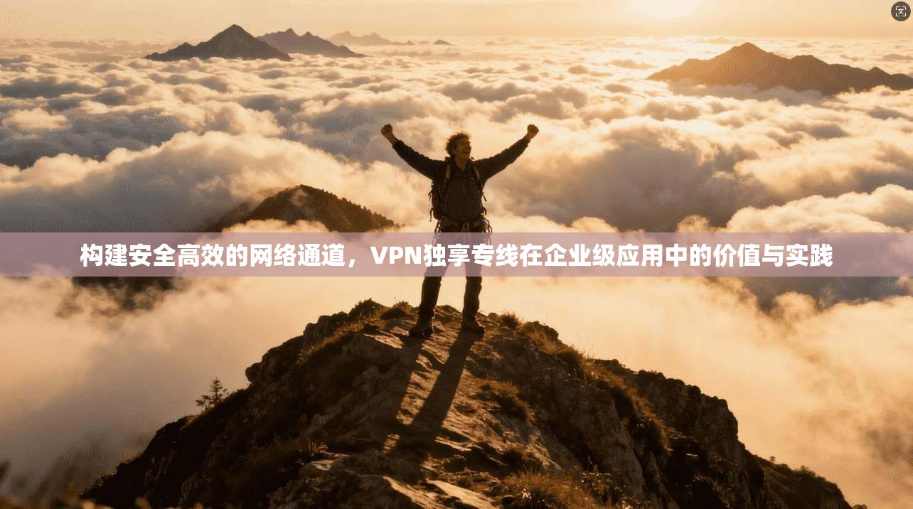 构建安全高效的网络通道，VPN独享专线在企业级应用中的价值与实践