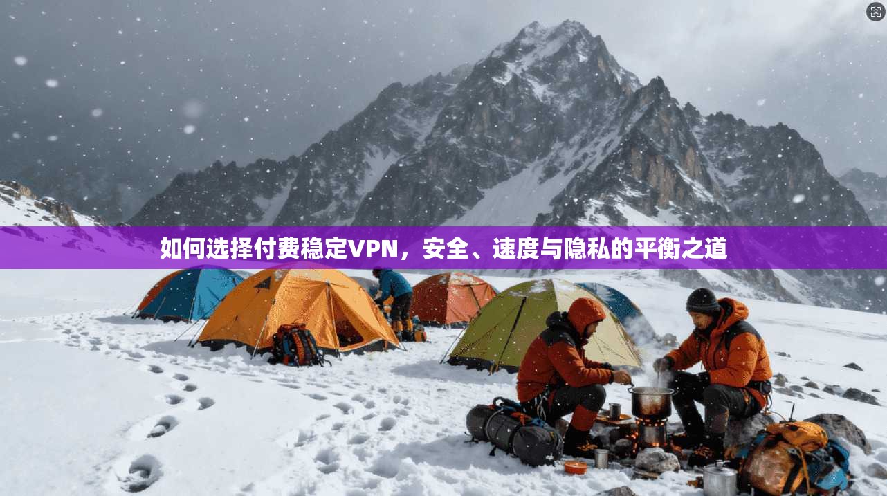 如何选择付费稳定VPN，安全、速度与隐私的平衡之道