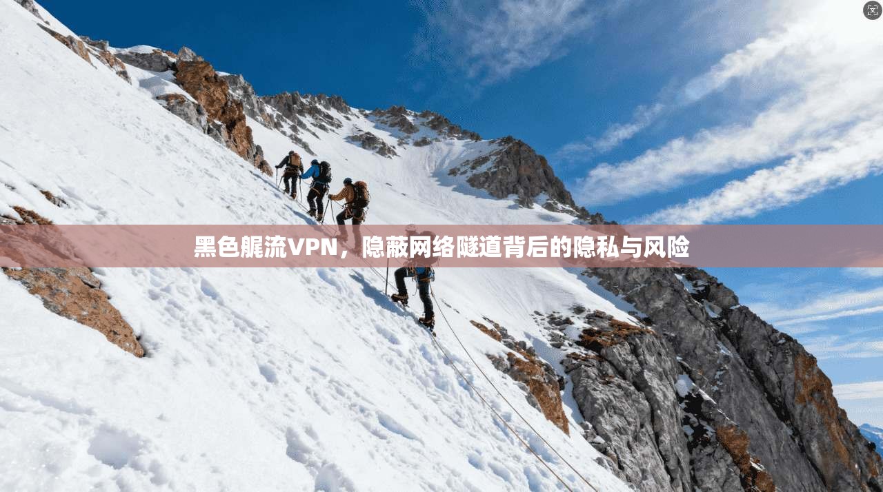 黑色艉流VPN，隐蔽网络隧道背后的隐私与风险