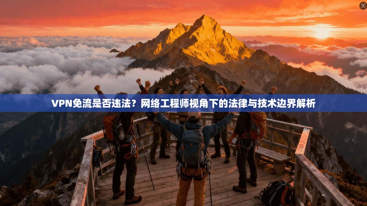 VPN免流是否违法？网络工程师视角下的法律与技术边界解析
