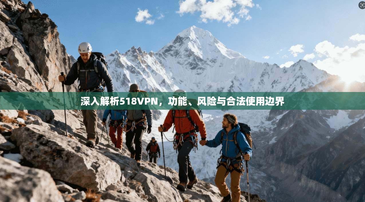 深入解析518VPN，功能、风险与合法使用边界