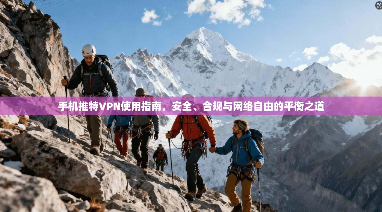 手机推特VPN使用指南，安全、合规与网络自由的平衡之道