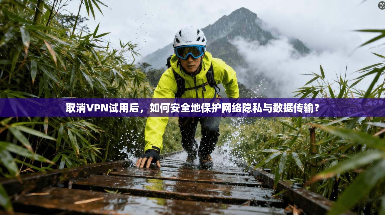 取消VPN试用后，如何安全地保护网络隐私与数据传输？