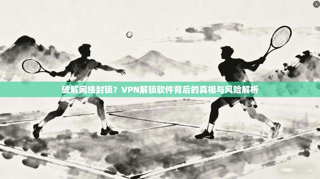 破解网络封锁？VPN解锁软件背后的真相与风险解析