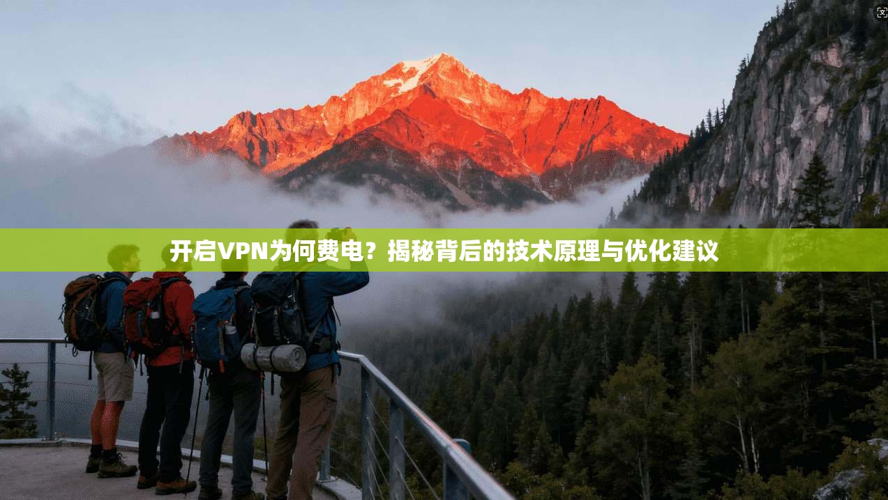 开启VPN为何费电？揭秘背后的技术原理与优化建议