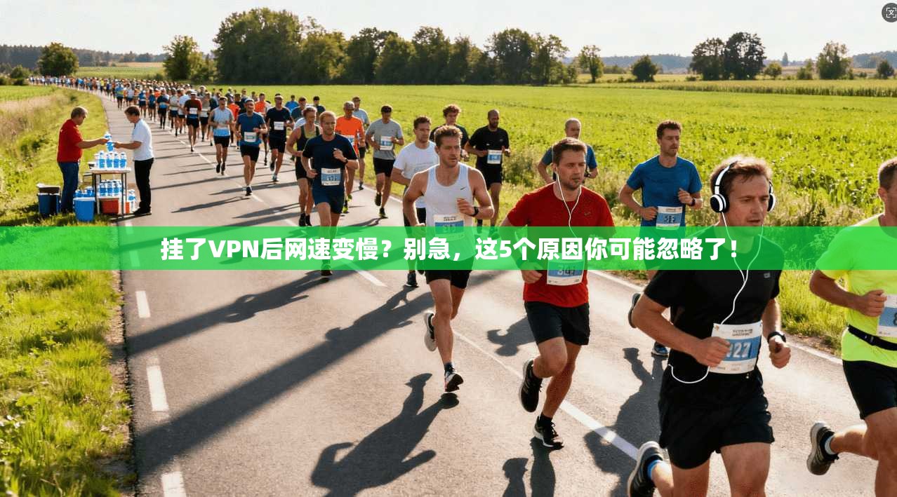挂了VPN后网速变慢？别急，这5个原因你可能忽略了！