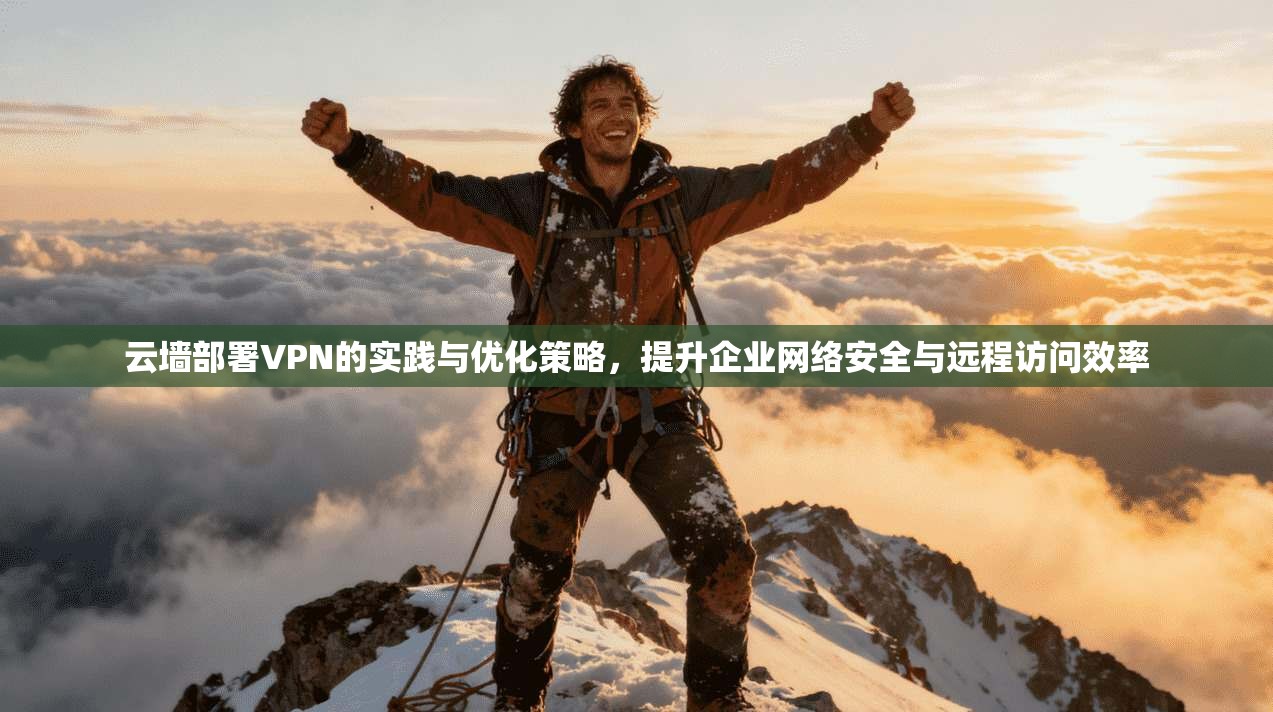 云墙部署VPN的实践与优化策略，提升企业网络安全与远程访问效率