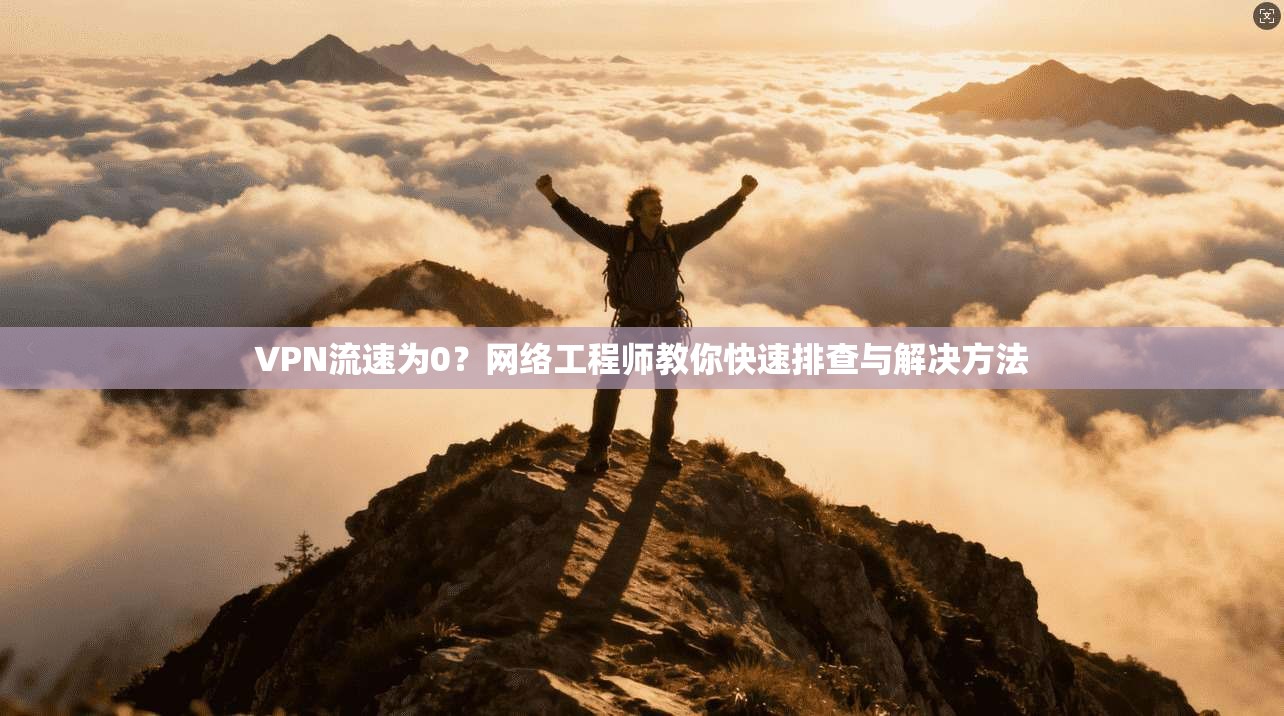 VPN流速为0？网络工程师教你快速排查与解决方法