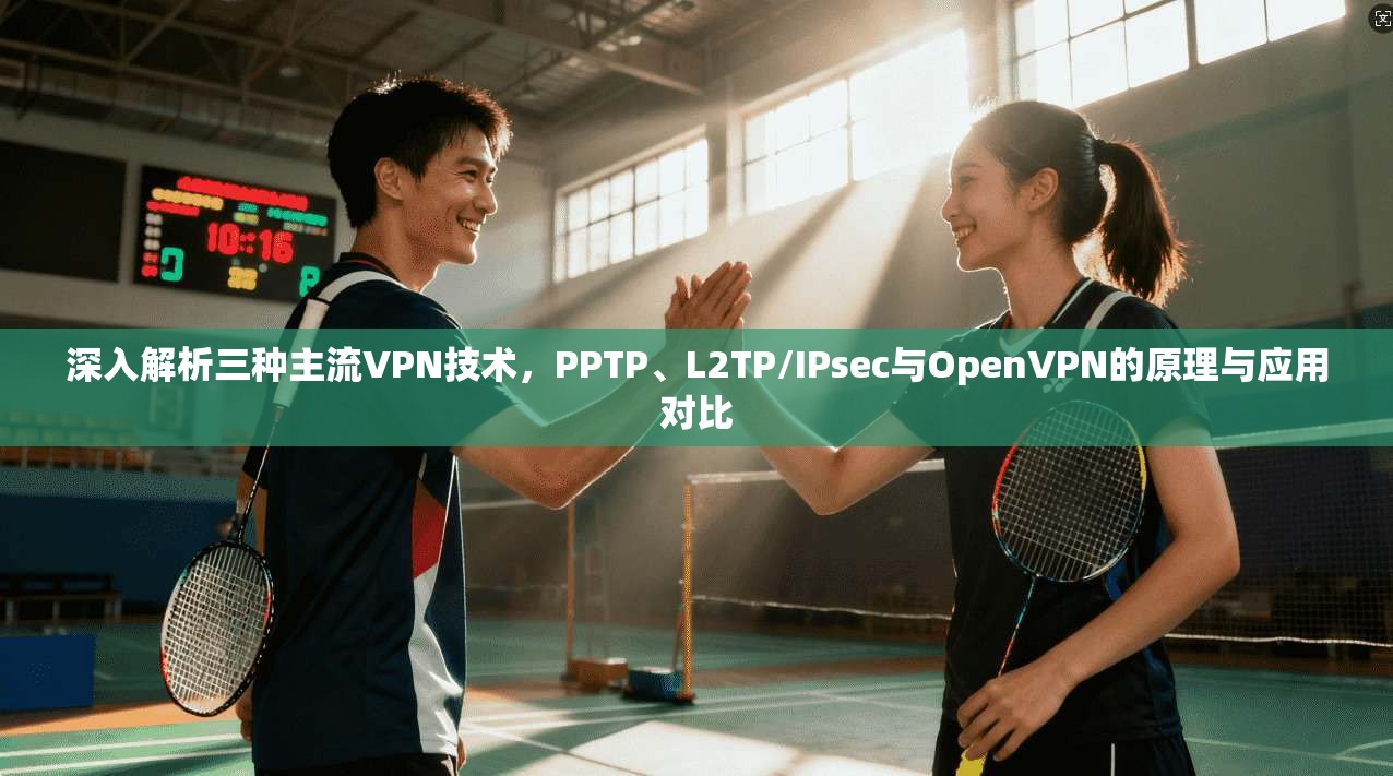 深入解析三种主流VPN技术，PPTP、L2TP/IPsec与OpenVPN的原理与应用对比