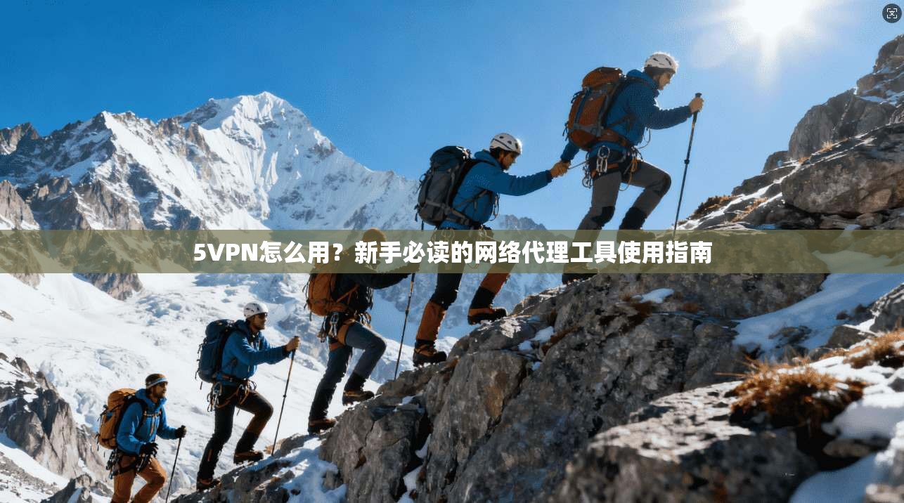 5VPN怎么用？新手必读的网络代理工具使用指南