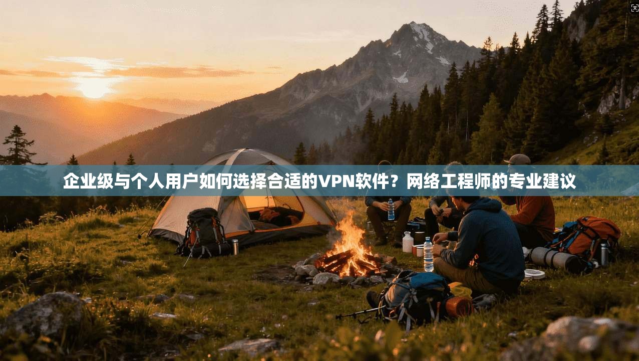 企业级与个人用户如何选择合适的VPN软件？网络工程师的专业建议