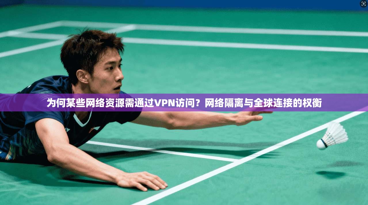 为何某些网络资源需通过VPN访问?网络隔离与全球连接的权衡