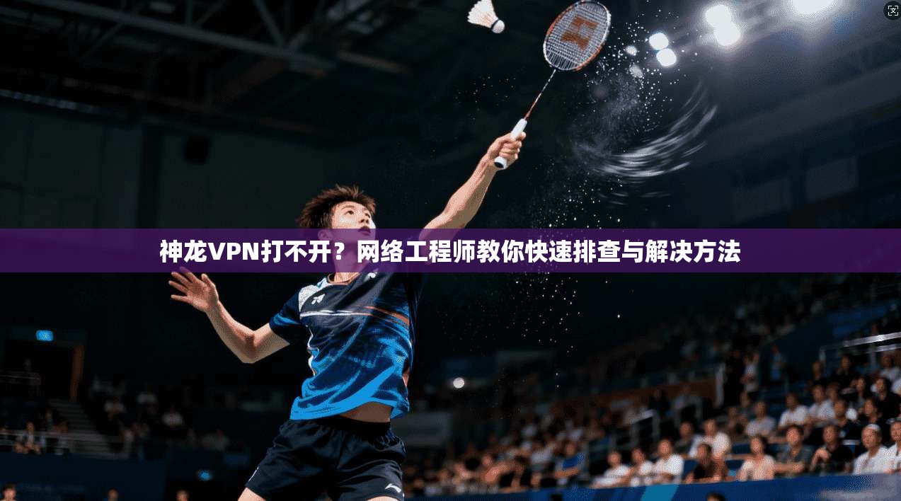 神龙VPN打不开？网络工程师教你快速排查与解决方法