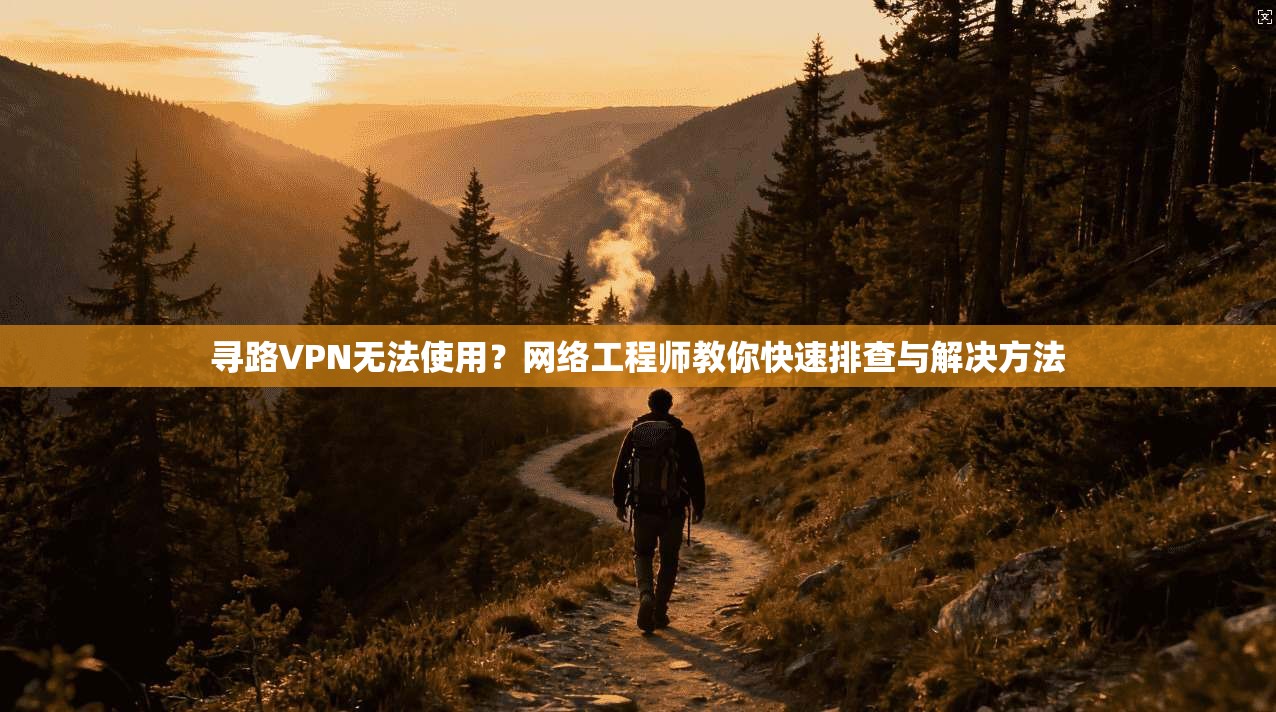 寻路VPN无法使用？网络工程师教你快速排查与解决方法
