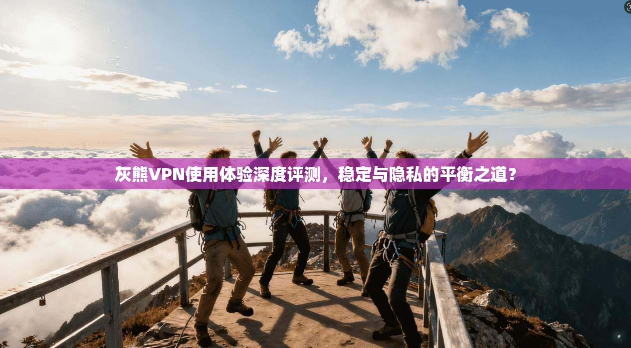 灰熊VPN使用体验深度评测,稳定与隐私的平衡之道?