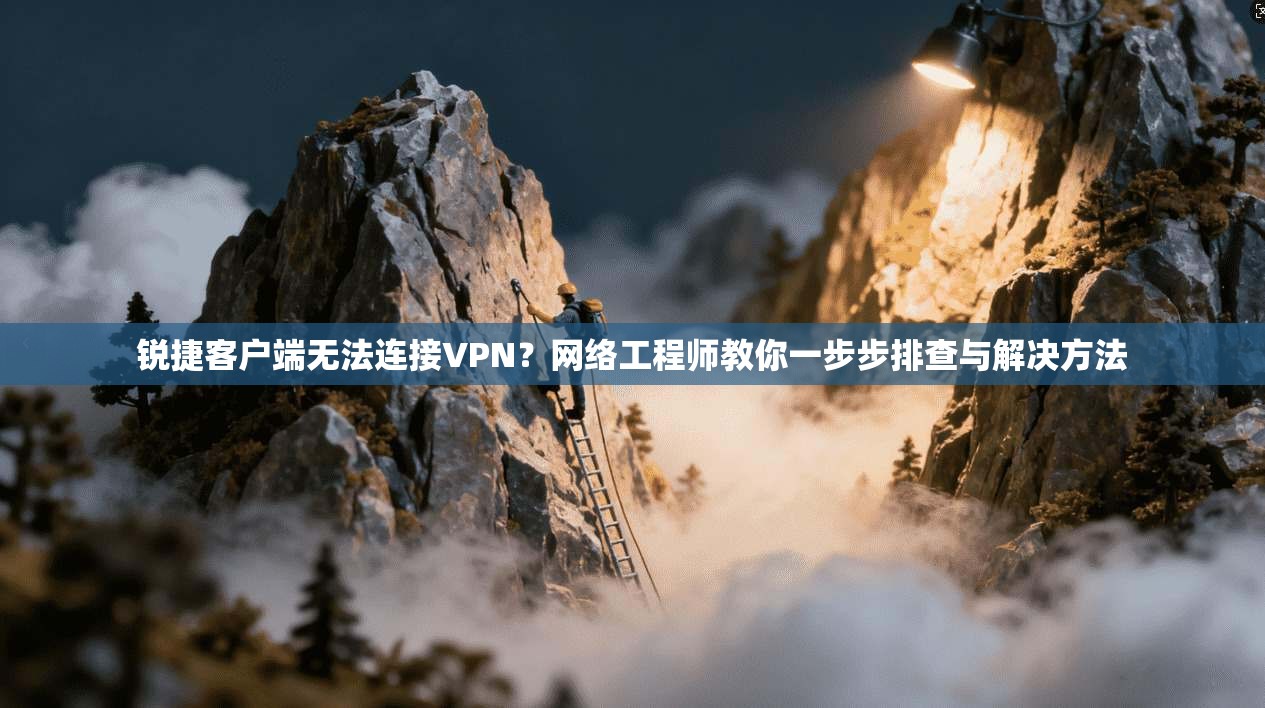 锐捷客户端无法连接VPN？网络工程师教你一步步排查与解决方法