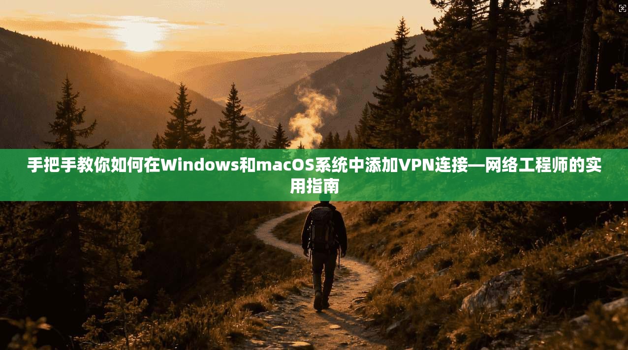 手把手教你如何在Windows和macOS系统中添加VPN连接—网络工程师的实用指南