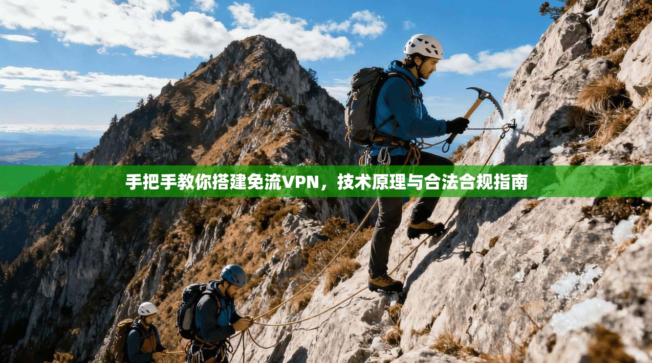 手把手教你搭建免流VPN，技术原理与合法合规指南