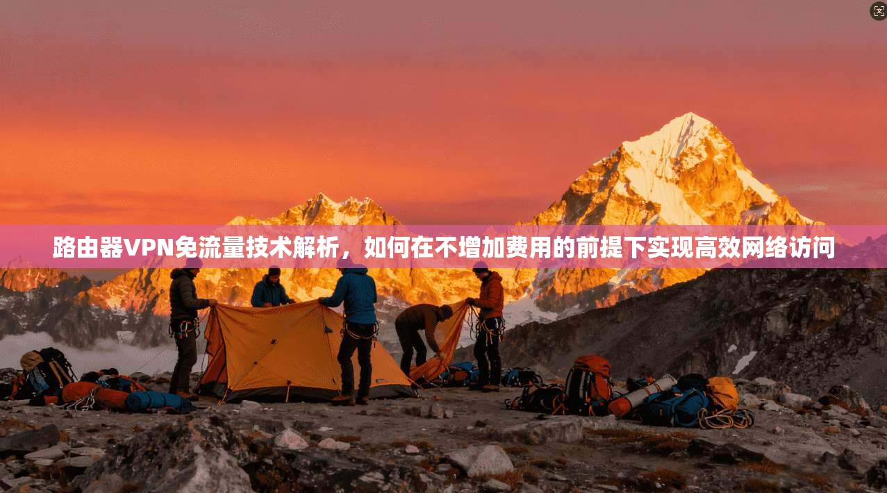 路由器VPN免流量技术解析，如何在不增加费用的前提下实现高效网络访问