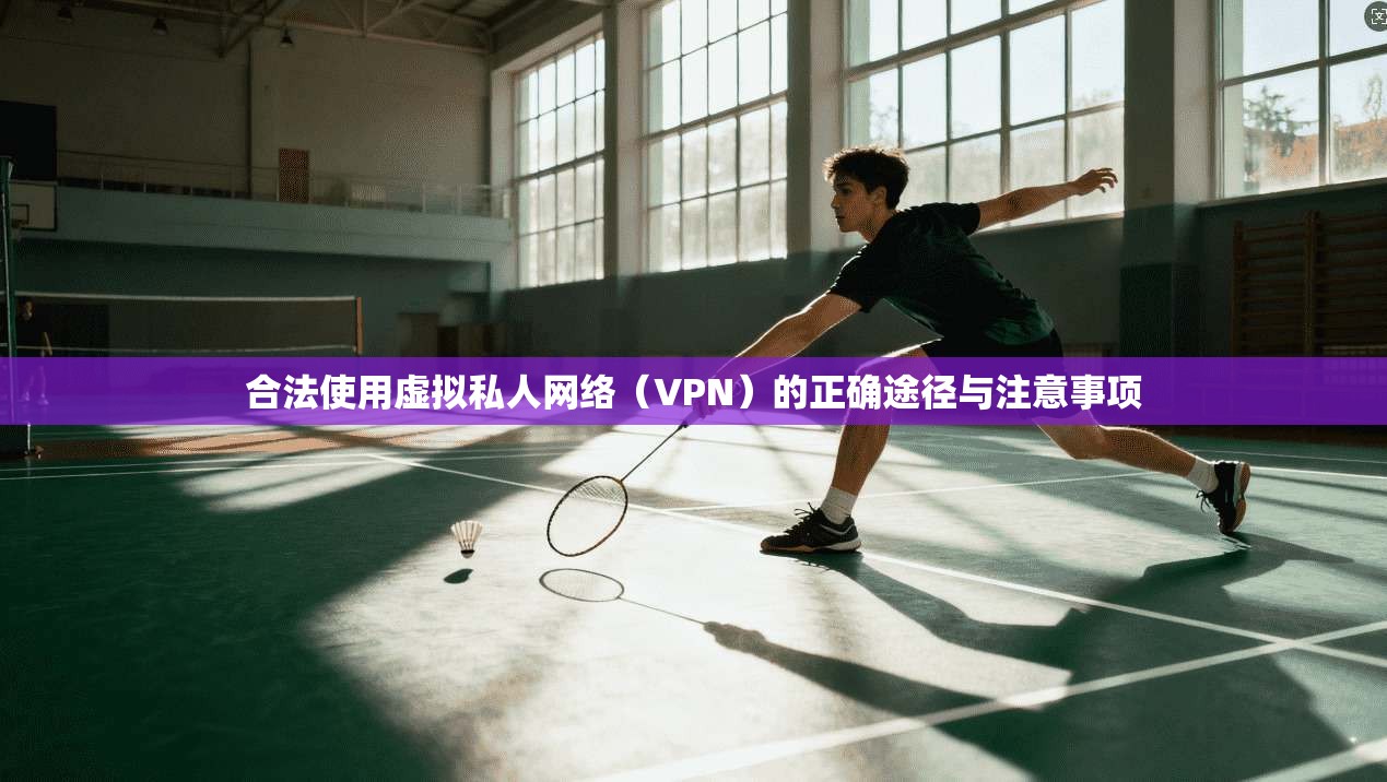 合法使用虚拟私人网络（VPN）的正确途径与注意事项