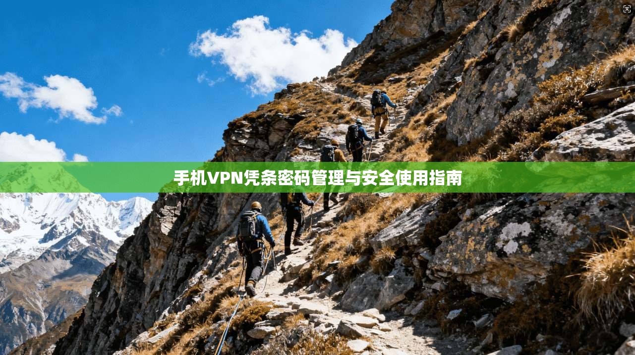 手机VPN凭条密码管理与安全使用指南