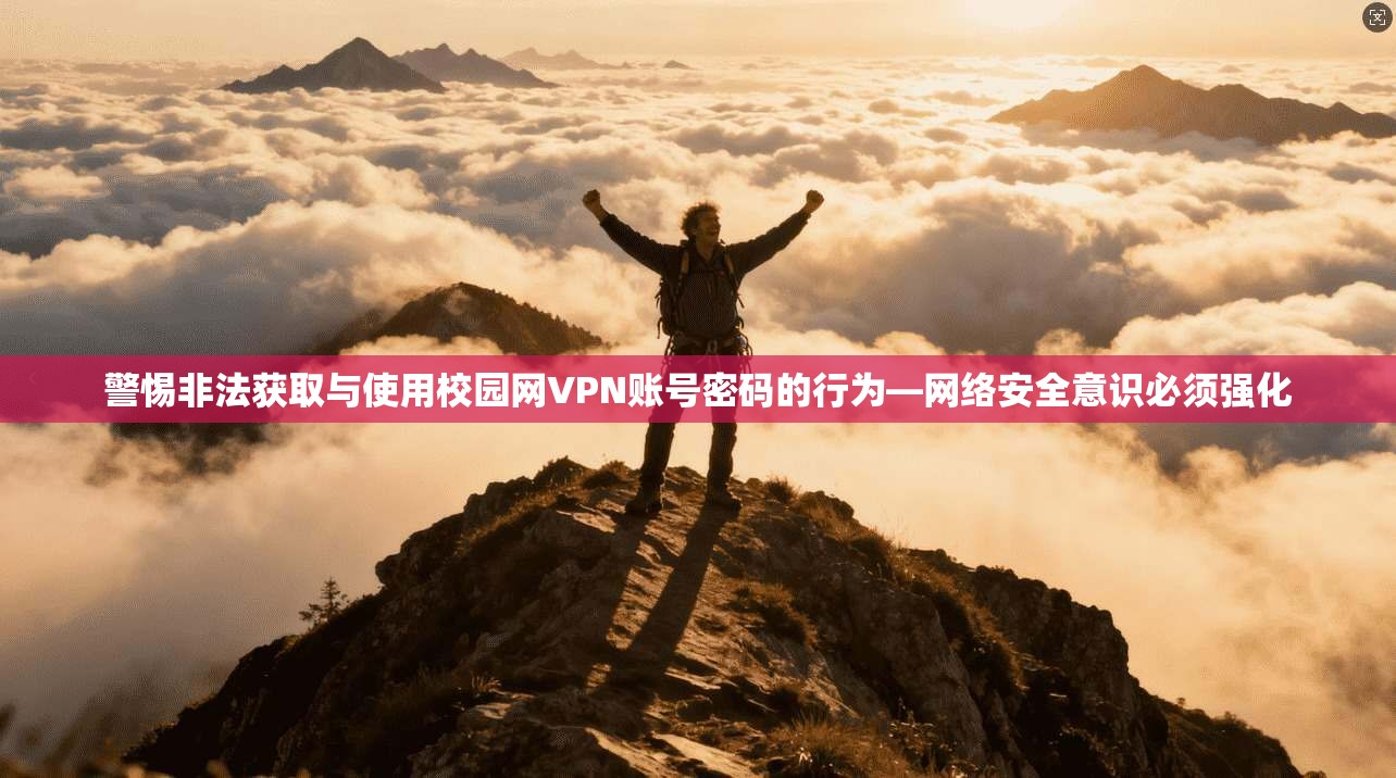 警惕非法获取与使用校园网VPN账号密码的行为—网络安全意识必须强化