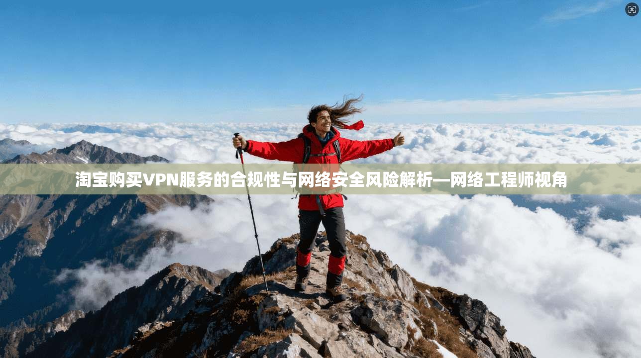 淘宝购买VPN服务的合规性与网络安全风险解析—网络工程师视角