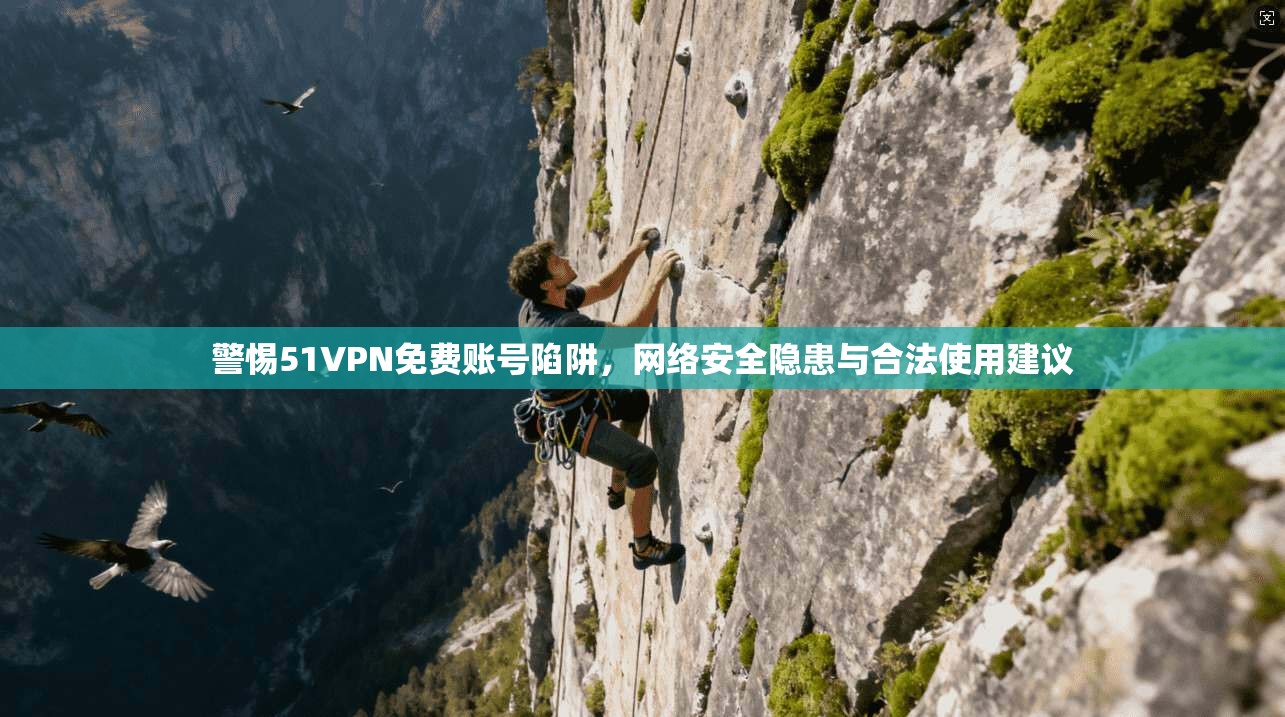 警惕51VPN免费账号陷阱，网络安全隐患与合法使用建议