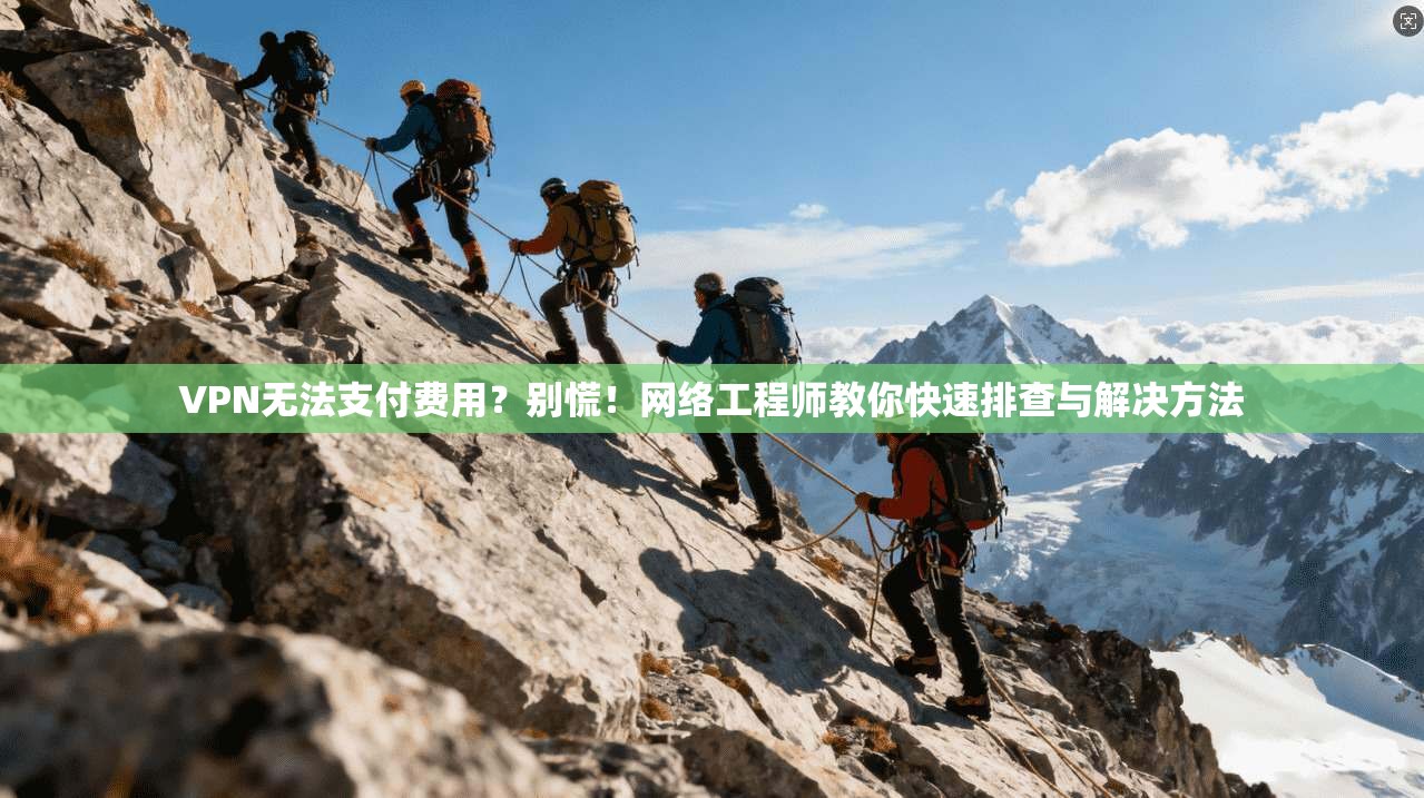 VPN无法支付费用？别慌！网络工程师教你快速排查与解决方法