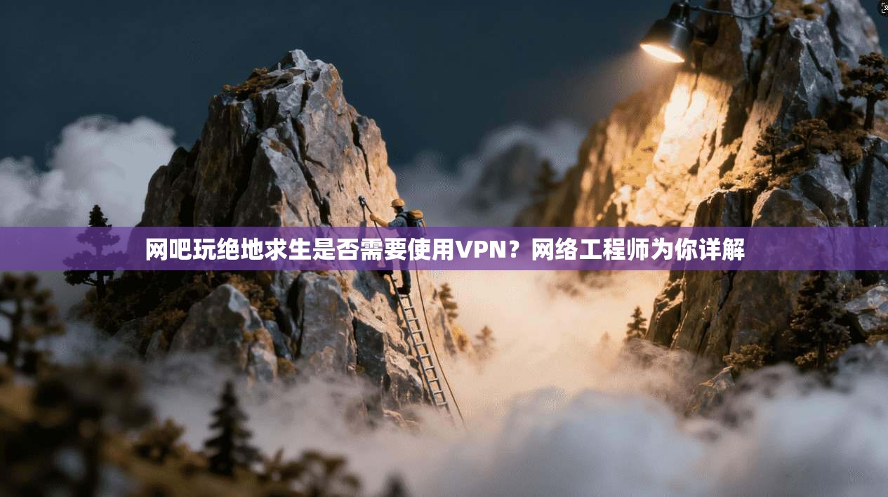 网吧玩绝地求生是否需要使用VPN？网络工程师为你详解