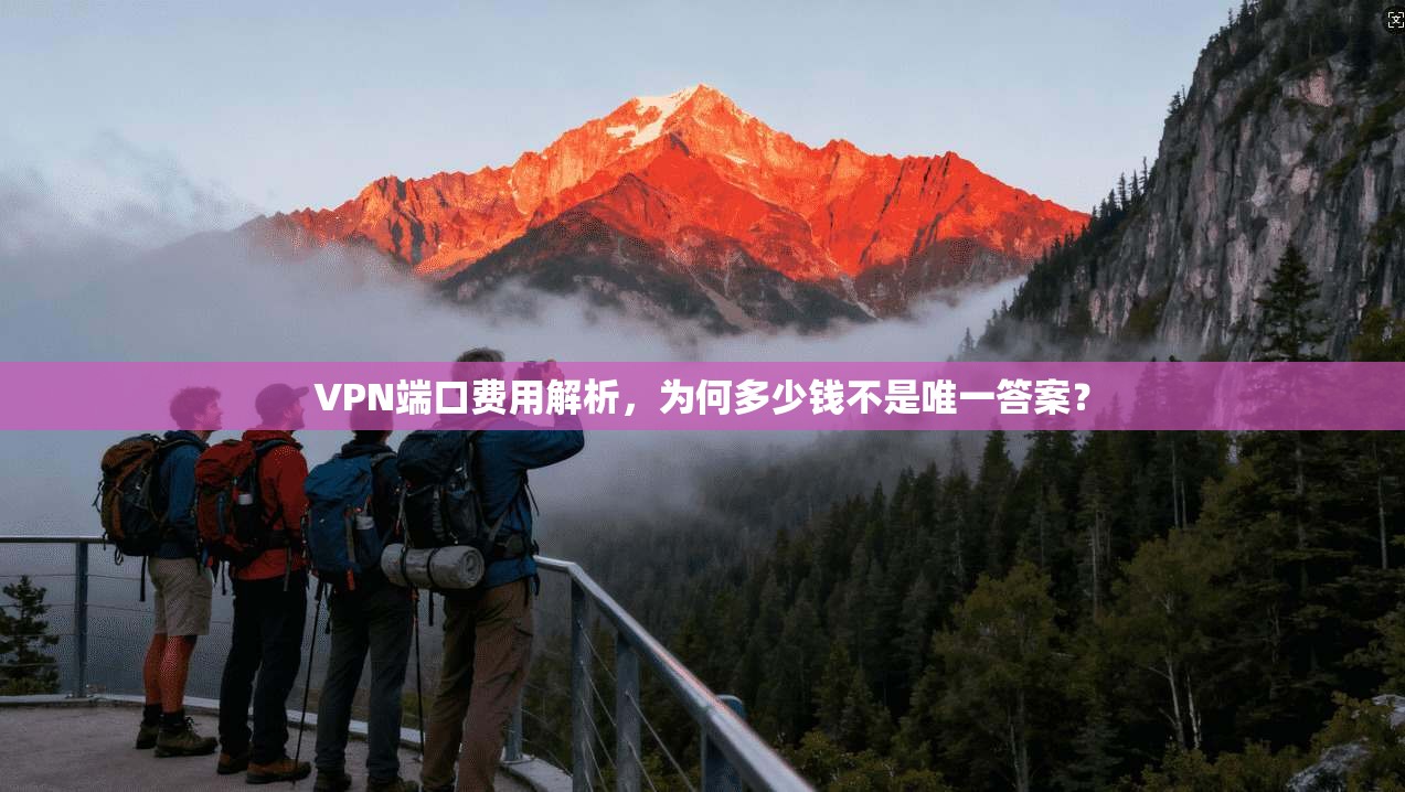 VPN端口费用解析，为何多少钱不是唯一答案？