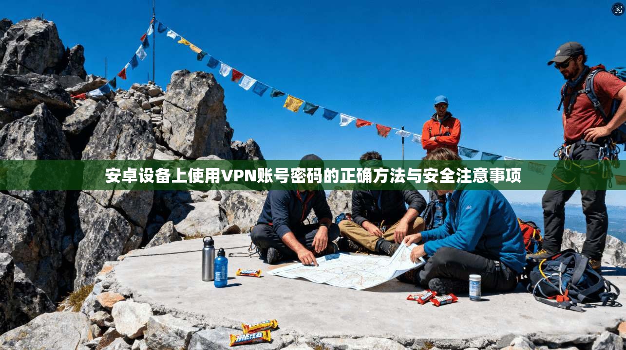 安卓设备上使用VPN账号密码的正确方法与安全注意事项