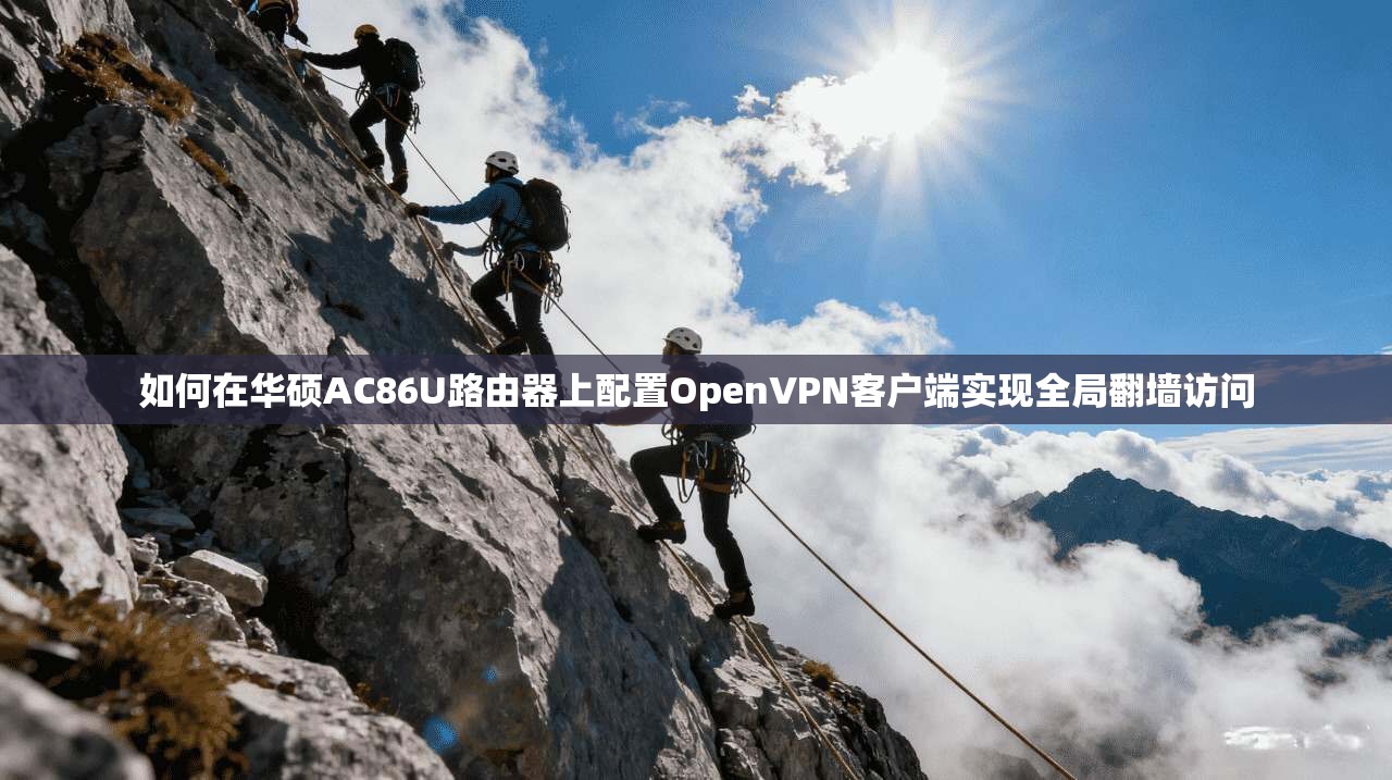 如何在华硕AC86U路由器上配置OpenVPN客户端实现全局翻墙访问