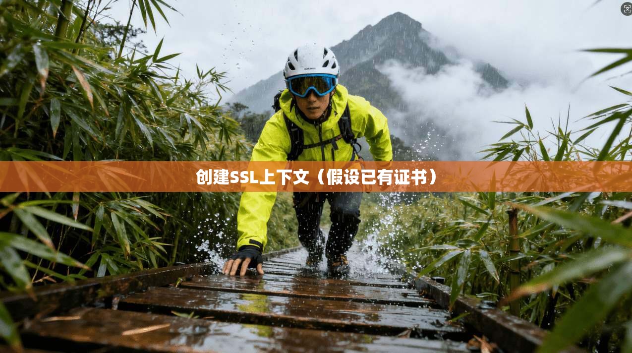 创建SSL上下文（假设已有证书）