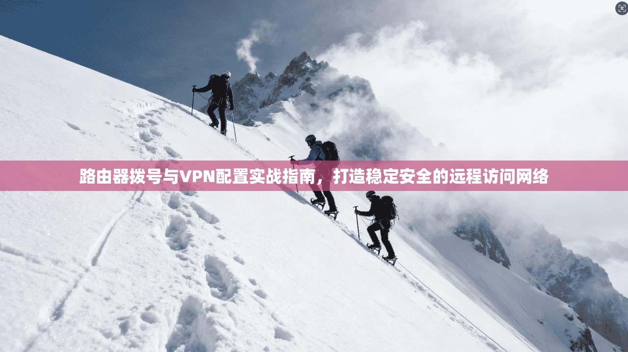 路由器拨号与VPN配置实战指南，打造稳定安全的远程访问网络