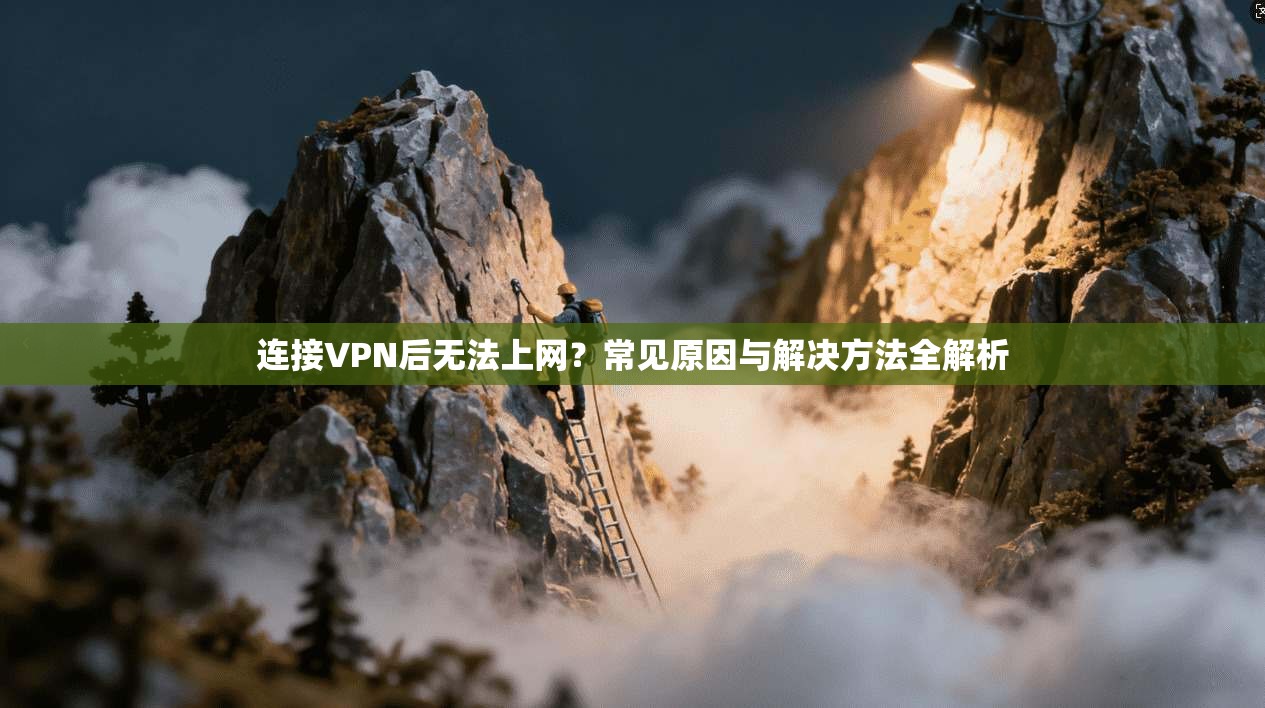 连接VPN后无法上网？常见原因与解决方法全解析