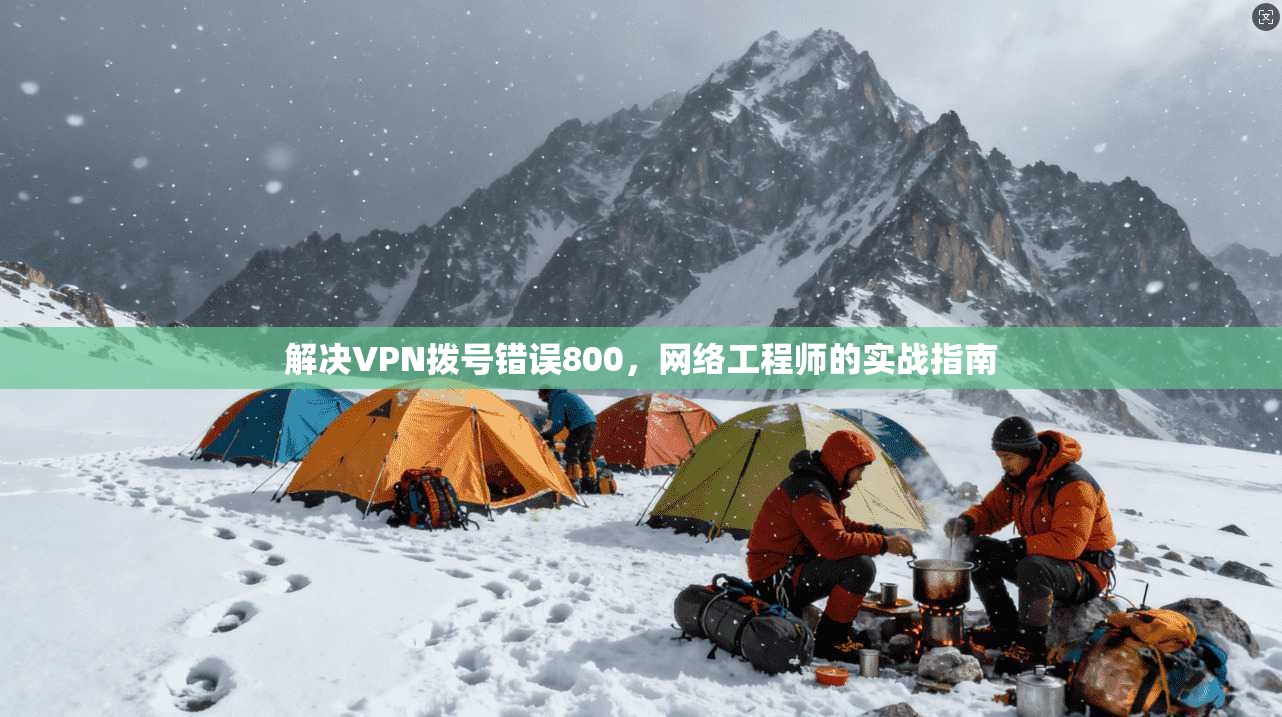 解决VPN拨号错误800，网络工程师的实战指南