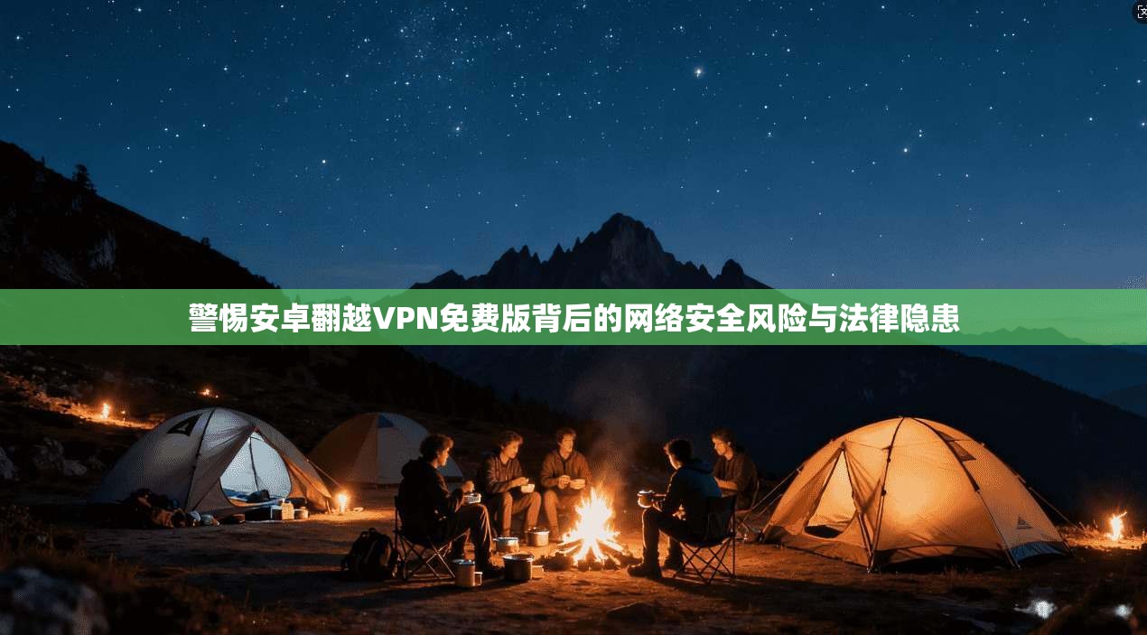 警惕安卓翻越VPN免费版背后的网络安全风险与法律隐患