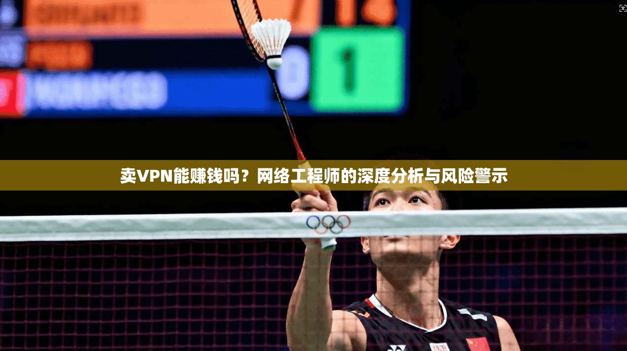 卖VPN能赚钱吗？网络工程师的深度分析与风险警示