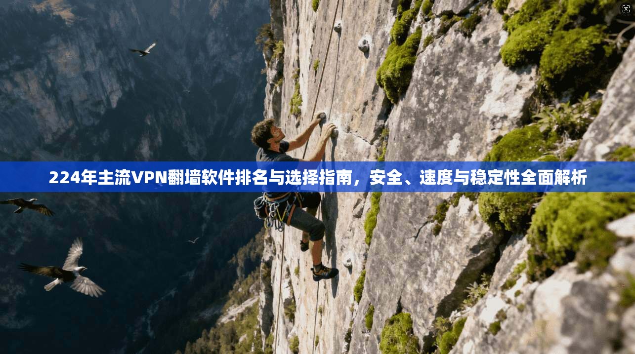 224年主流VPN翻墙软件排名与选择指南，安全、速度与稳定性全面解析