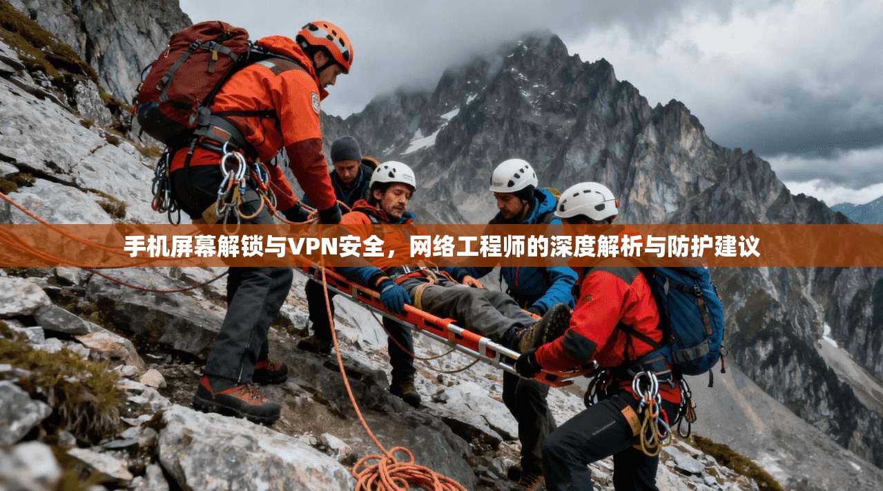 手机屏幕解锁与VPN安全，网络工程师的深度解析与防护建议