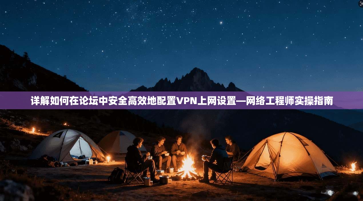 详解如何在论坛中安全高效地配置VPN上网设置—网络工程师实操指南