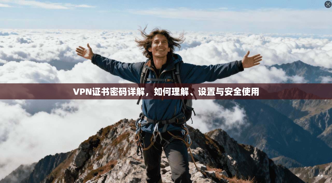 VPN证书密码详解，如何理解、设置与安全使用