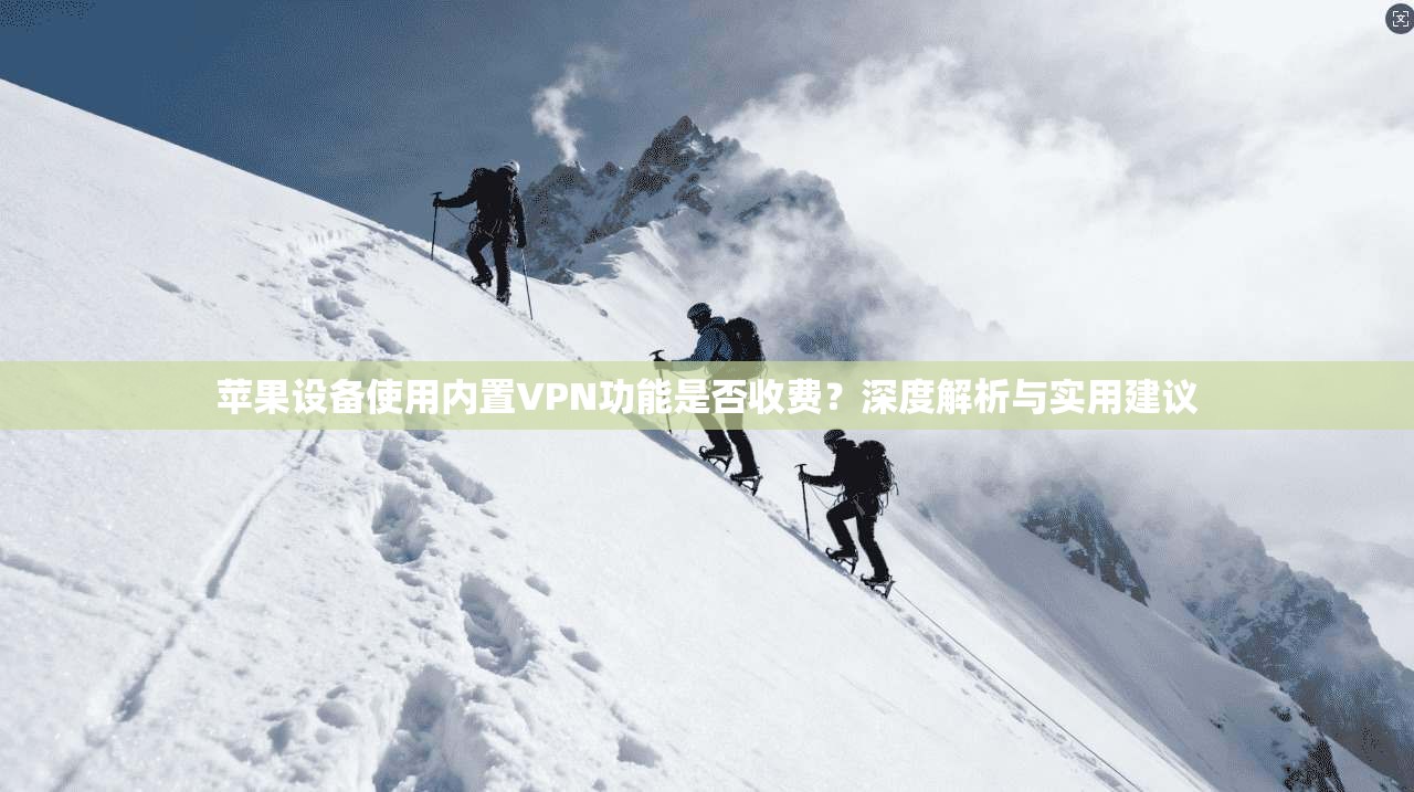苹果设备使用内置VPN功能是否收费？深度解析与实用建议