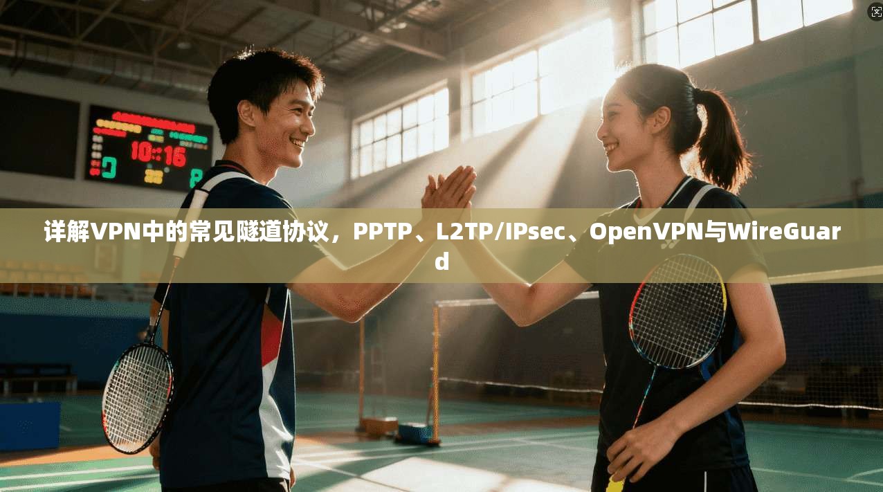 详解VPN中的常见隧道协议,PPTP、L2TP/IPsec、OpenVPN与WireGuard
