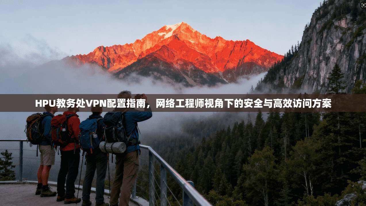 HPU教务处VPN配置指南，网络工程师视角下的安全与高效访问方案