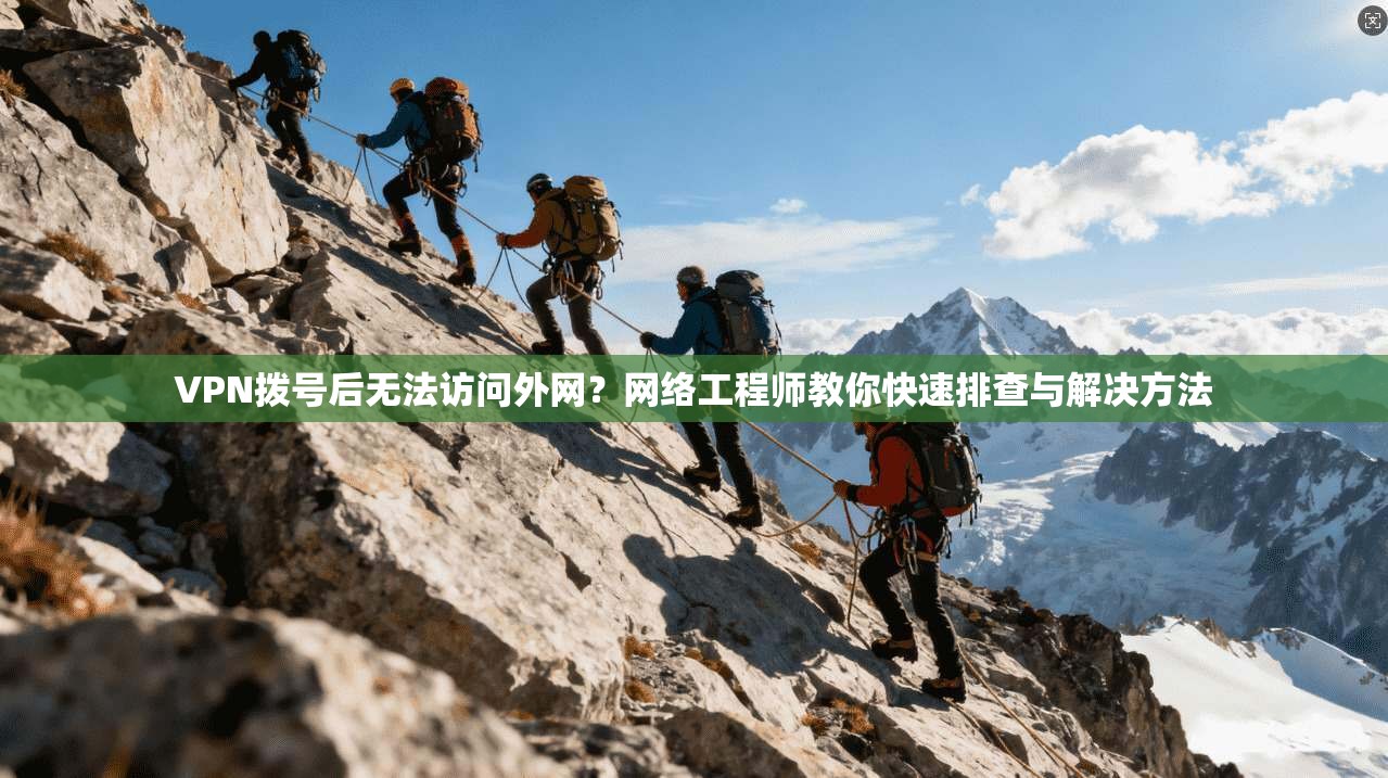 VPN拨号后无法访问外网？网络工程师教你快速排查与解决方法