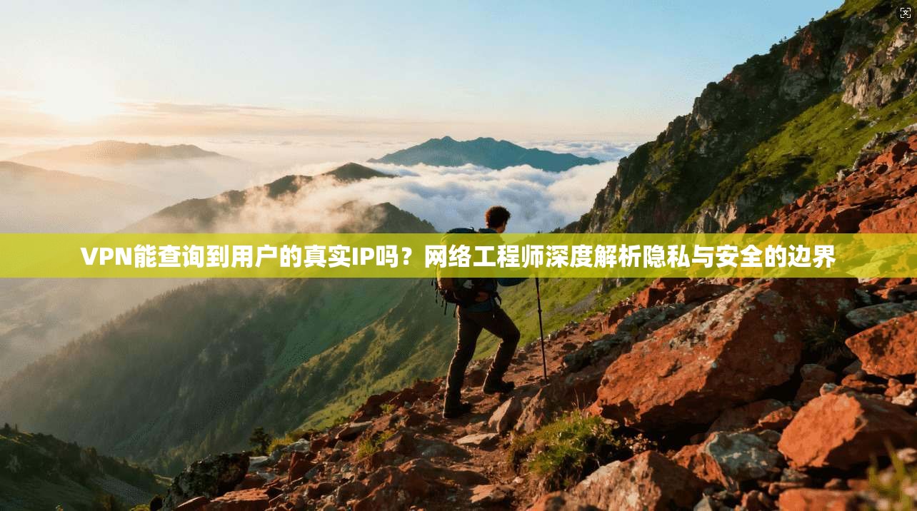 VPN能查询到用户的真实IP吗？网络工程师深度解析隐私与安全的边界