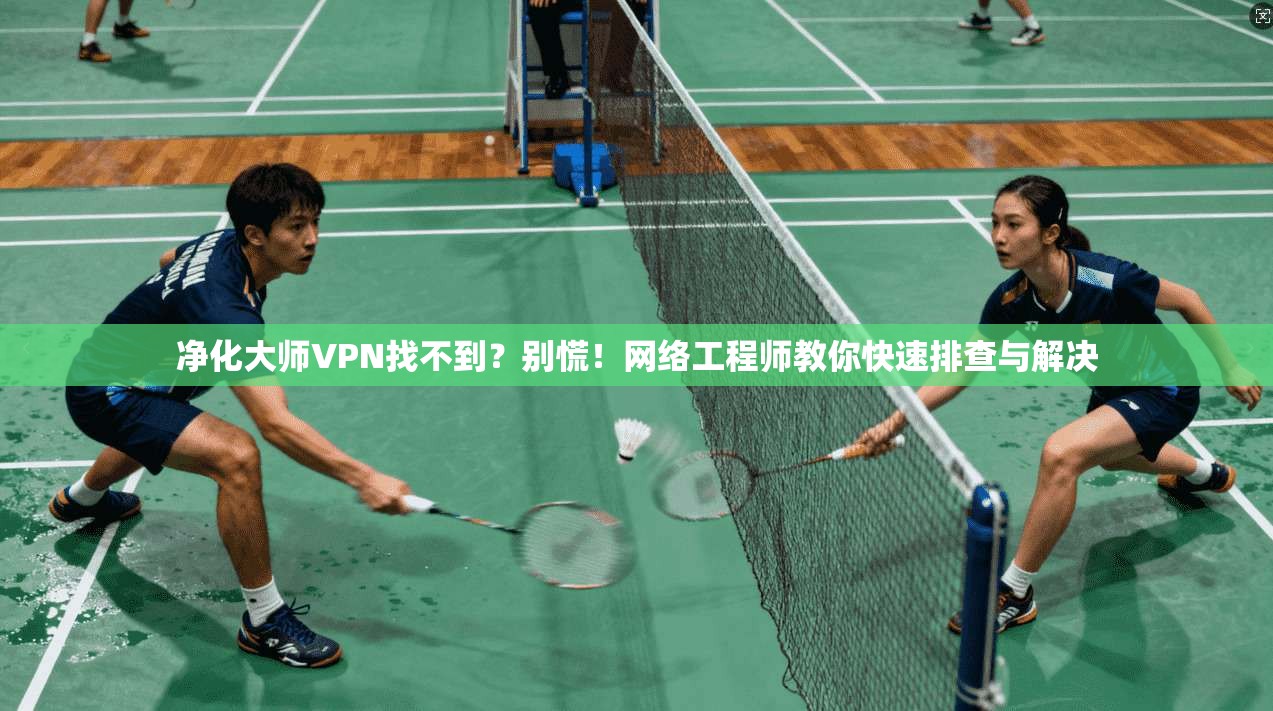 净化大师VPN找不到？别慌！网络工程师教你快速排查与解决
